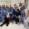 Cães da Guarda Municipal de Santos visitam a Santa Casa